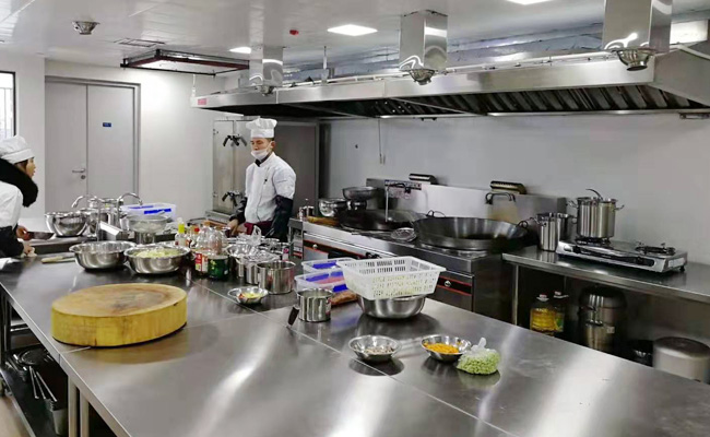 成都幼兒園學(xué)校食堂廚房設(shè)備過程項目3