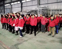 優(yōu)佰特廚房設(shè)備公司2018年1月全體員工會(huì)召開(kāi)，2017年公司成績(jī)喜人