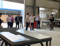 區(qū)領(lǐng)導(dǎo)視察優(yōu)佰特廚房設(shè)備公司，我公司獲高度贊揚(yáng)！