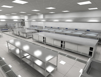 學(xué)校食堂廚房設(shè)備廠(chǎng)家告訴你學(xué)校廚房設(shè)計(jì)需要注意什么