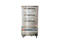 成都商用油煙機廠家告訴你電熱三門海鮮蒸柜特點